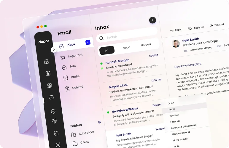 Dapper: Email Management Dashboard